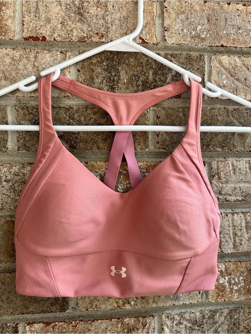 Under Armour Dusty Rose Racerback Sports Bra